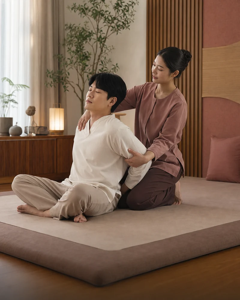 타이마사지 관리 이미지